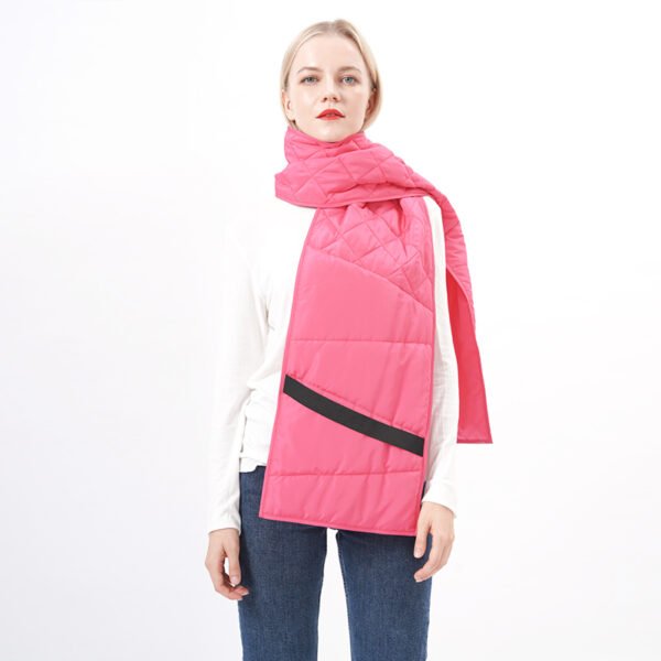 Qualited Padded Scarf and Shawl