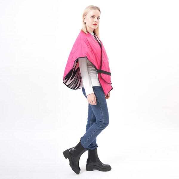 Qualited Reversible Padded Scarf and Shawl - Image 6