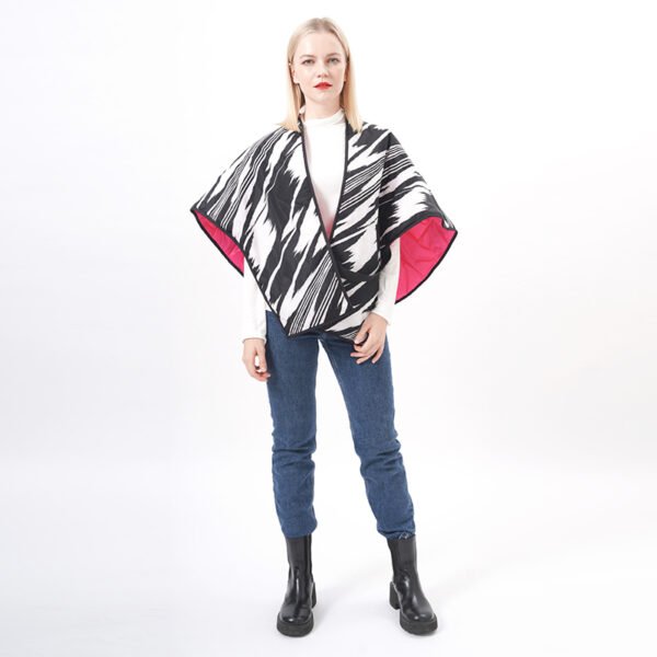 Qualited Reversible Padded Scarf and Shawl