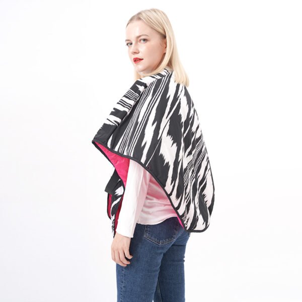 Qualited Reversible Padded Scarf and Shawl - Image 2