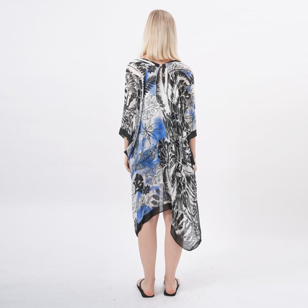 Floral Print Kimono Casual Cardigan Cover up - Image 4