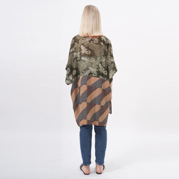 Casual Open Front Kimono Cover Up - Image 4