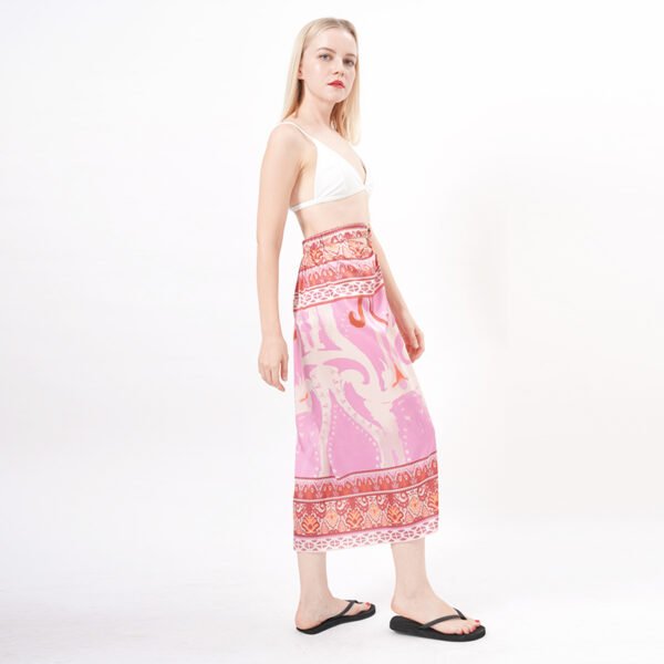 Floral Printed Long Sarong Wraps