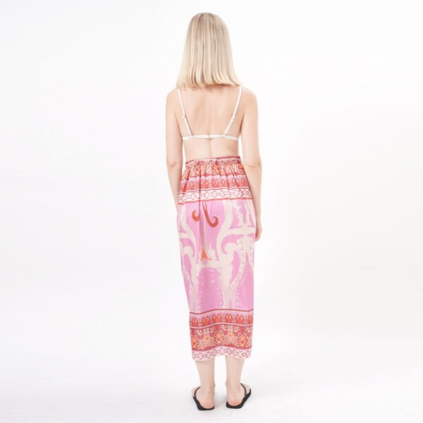 Floral Printed Long Sarong Wraps - Image 3