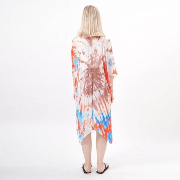 Tie Dye Cover Ups Kimono Cardigan - Image 3