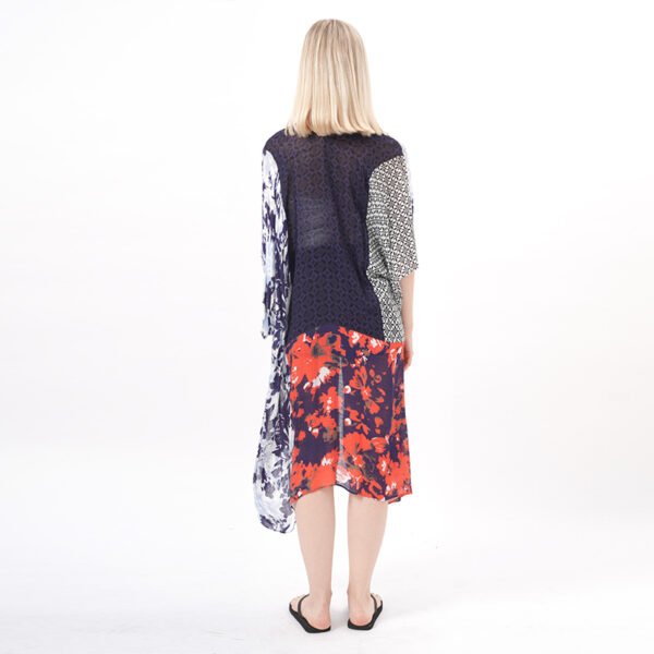 Open Front Midi Kimono Cardigans - Image 3