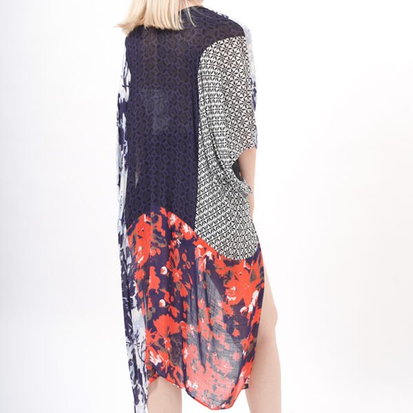 Open Front Midi Kimono Cardigans - Image 2