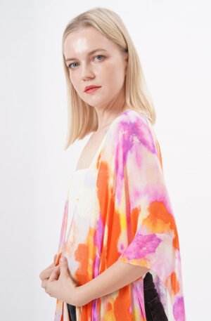 Loose Half Sleeve Kimono Cardigan Cover Up