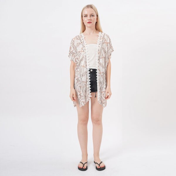 Open Front Cover Ups Women Kimono Cardigans - Image 7
