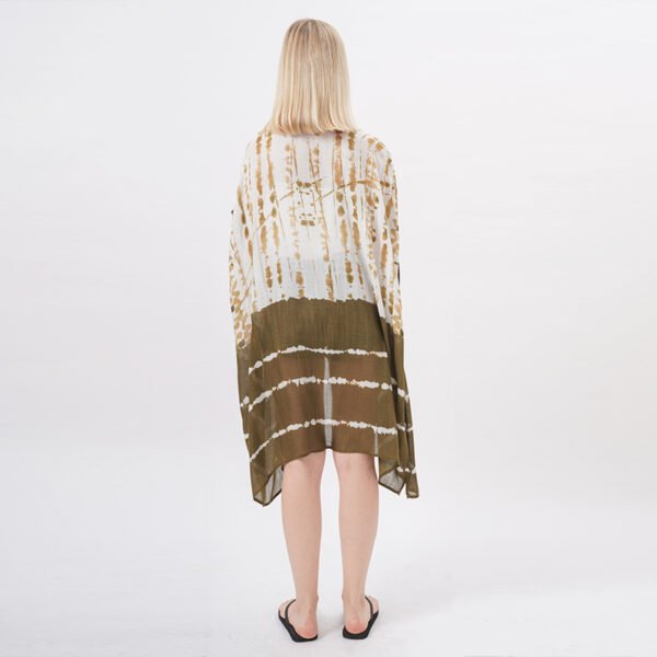 Flowy Split Sides Open Front Kimono - Image 3