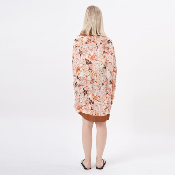 Batwing Sleeve Kimono Cardigan Cover Up - Image 3