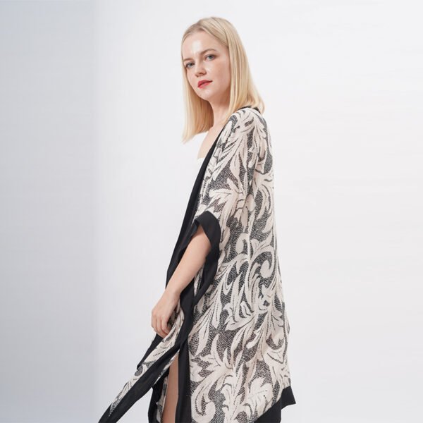 Loose Open Front Cover Ups Kimono Cardigans - Image 2