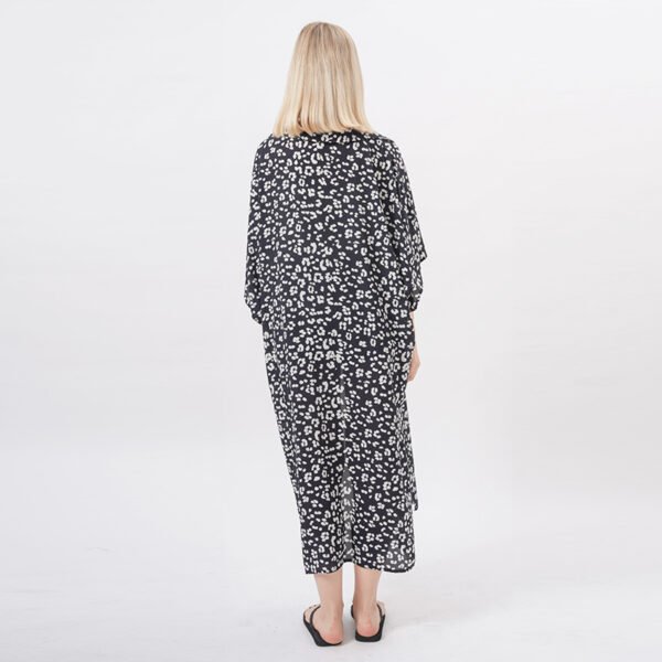 Open Front Floral Printed Boho Kimonos - Image 7