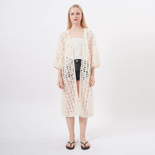 Open Front Crochet kimonos Cardigans - Image 6