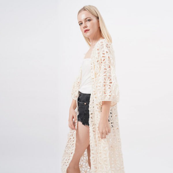 Open Front Crochet kimonos Cardigans - Image 4