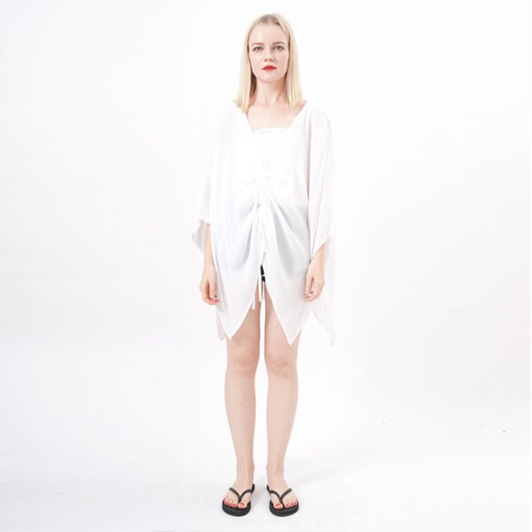 Flowy Drawstring Swimsuit Cover Ups - Image 7
