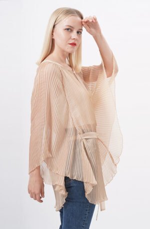 Long Sleeeves Bikini Beach Tunic Top