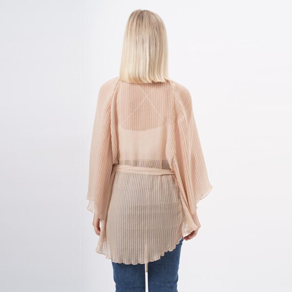 Long Sleeeves Bikini Beach Tunic Top - Image 3