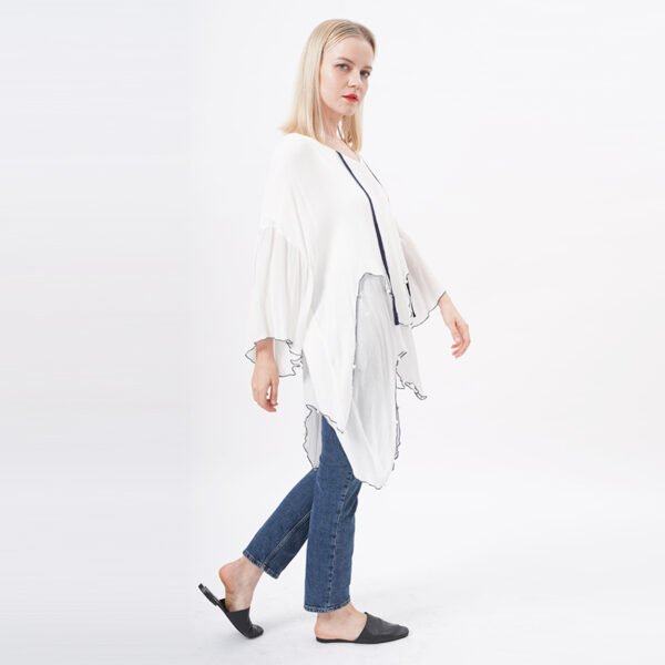 Long Sleeeves Flowy Blouse Tops
