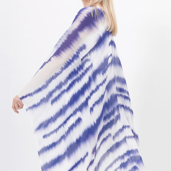 See Through Black Burnout Velvet Beach Cover Up Kimonos - Image 3