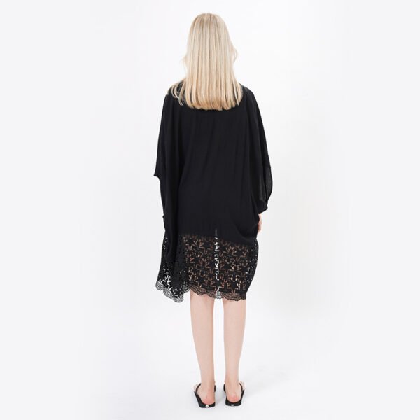 Open Front Cotton Kimonos Coverup Blouse Tops - Image 3
