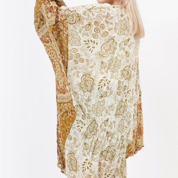 Loose Fit Printed Floral Beach Cover Ups - Image 7