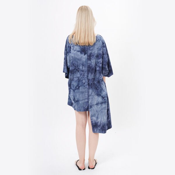 Asymmetrical Designed Open Front Cotton Kimonos - Image 4