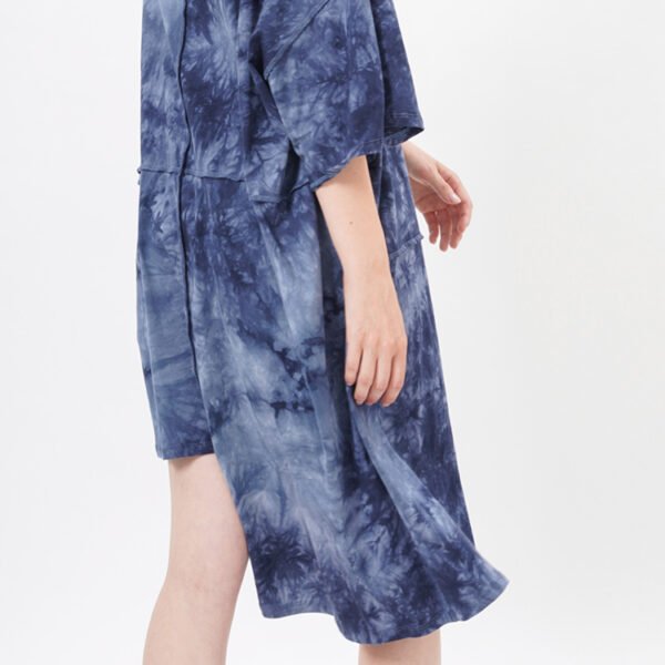 Asymmetrical Designed Open Front Cotton Kimonos - Image 3