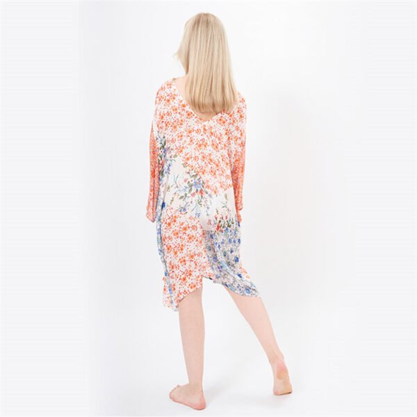 Floral Printed Beach Wrap Dress Cover Ups - Image 4