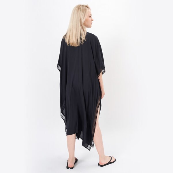 High Split Swimsuit Cover Ups Viscose Kimonos - Image 4