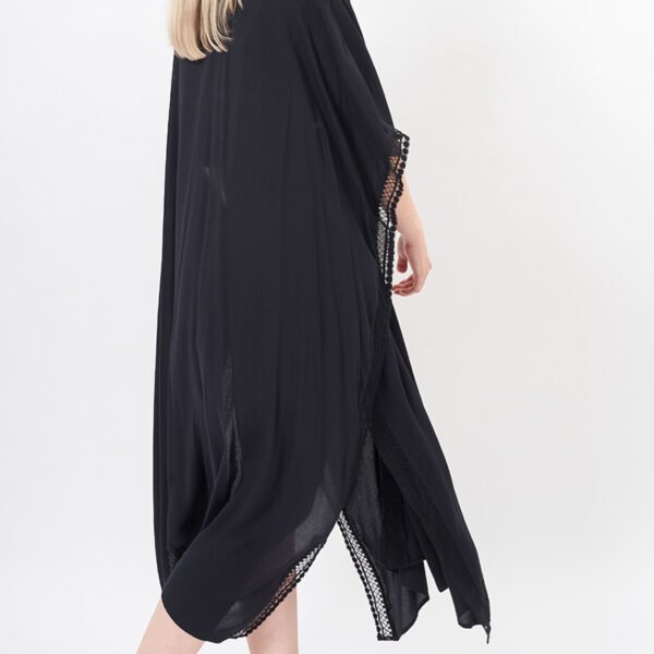 High Split Swimsuit Cover Ups Viscose Kimonos - Image 2