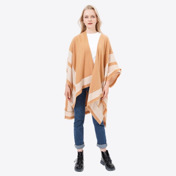 Oversized Women Acrylic Poncho