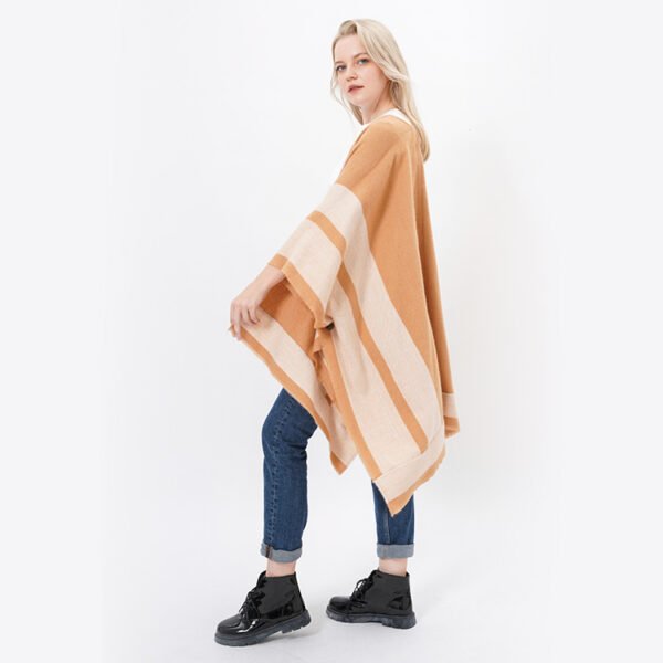 Oversized Women Acrylic Poncho - Image 6