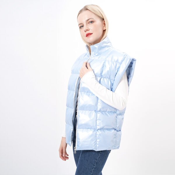 Solid Quilted Vest Padded Puffer Gilet