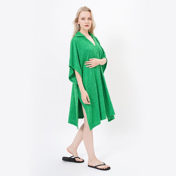 Casual Knee Length Pullover Nightgowns Polo Pajamas - Image 6