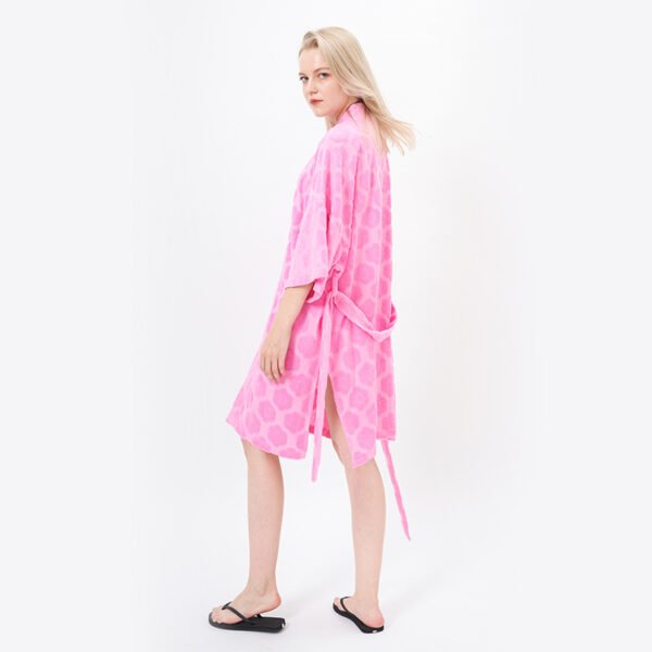 Women‘s Open Front Kimonos Pajamas with Sash - Image 4